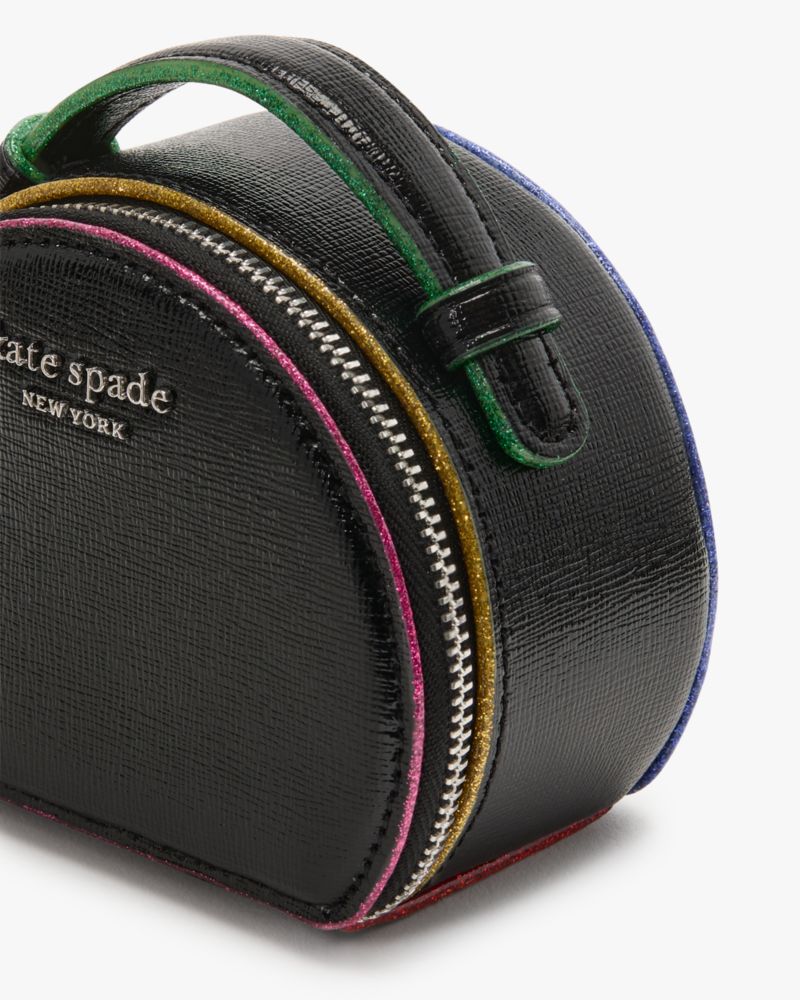 Kate Spade,デヴィン グリッター エッジ ジュエリー ケース,その他小物,ブラックマルチ