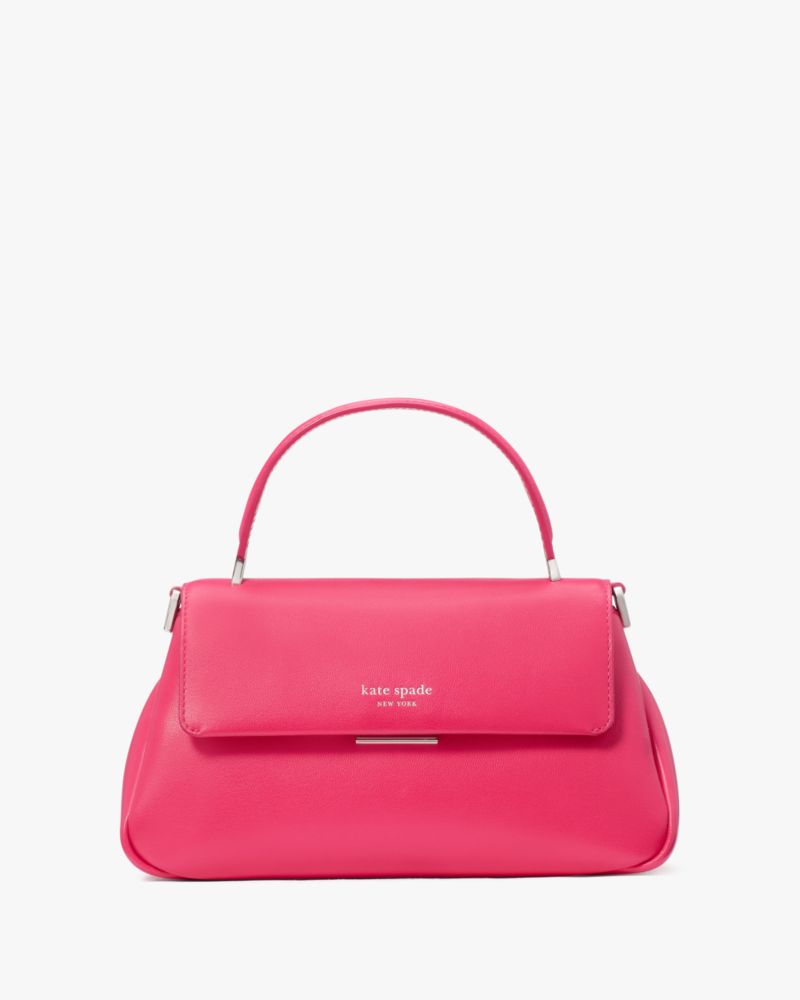 Kate Spade New York Grace Leather Top Handle Bag Rosehip