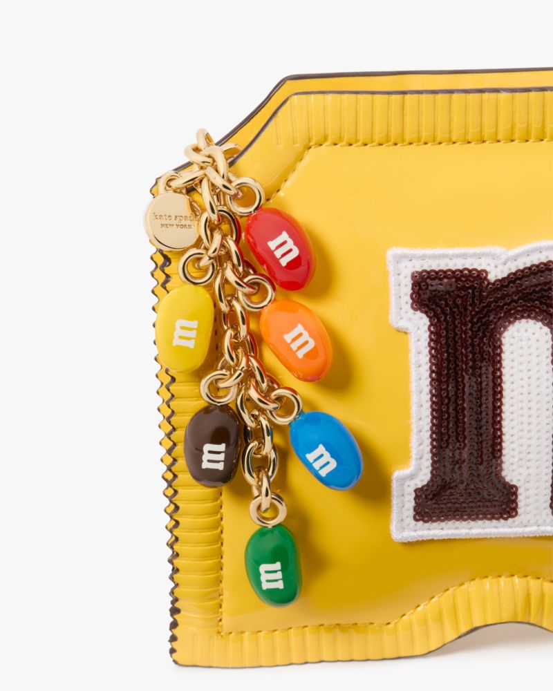 Kate Spade,M&M'S x Kate Spade New York Embellished Patent 3D Crossbody,