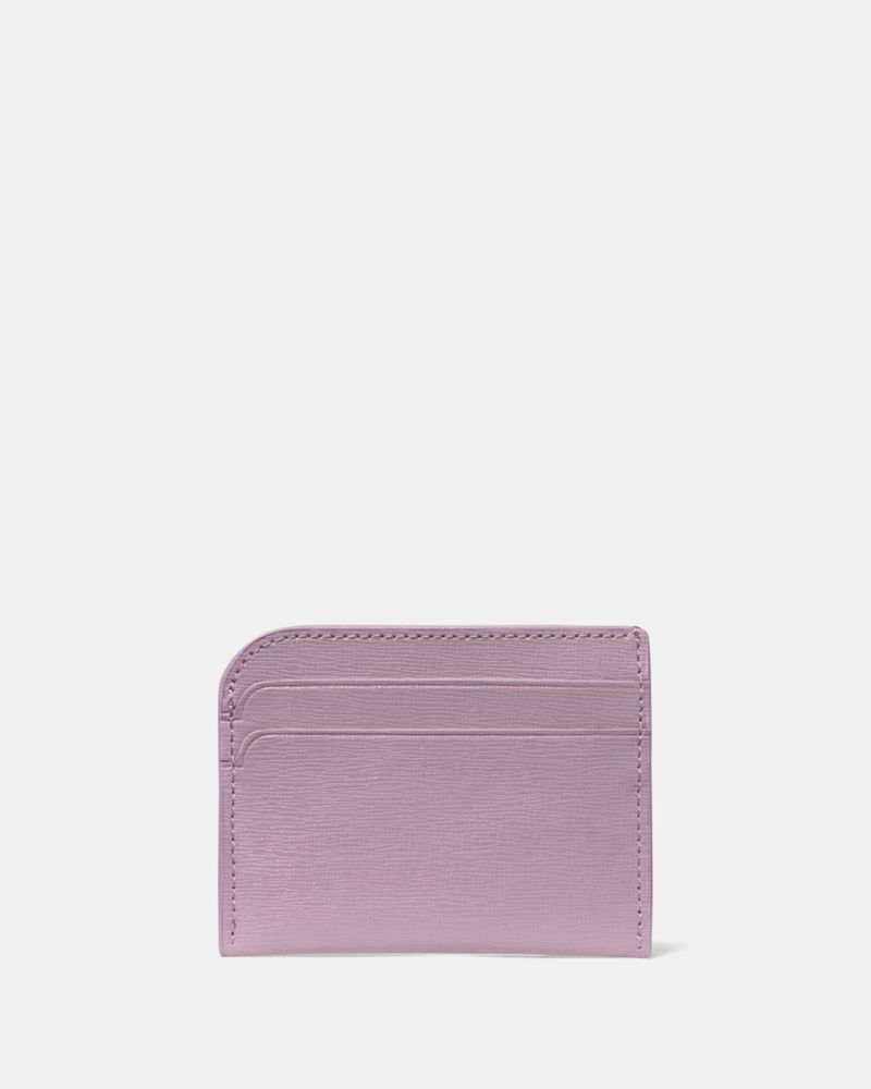 Kate Spade,Devin Card Holder,Card Case,Metal,Logo,Sustainable,Scratch Resistant,Casual,