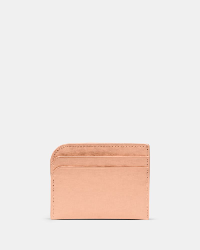 Kate Spade,Devin Card Holder,Card Case,Metal,Logo,Scratch Resistant,Sustainable,Travel,