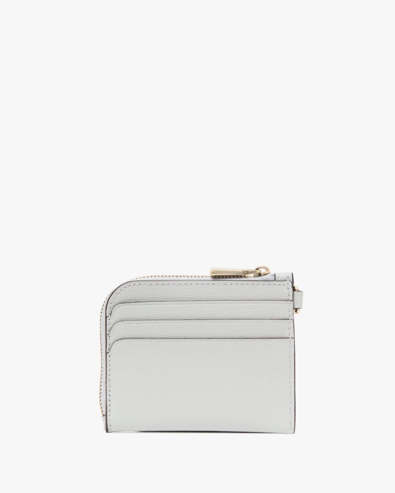 Kate Spade,Devin Coin Card Case Wristlet,Card Case,Wristlet,Logo,Sustainable,Scratch Resistant,Casual,