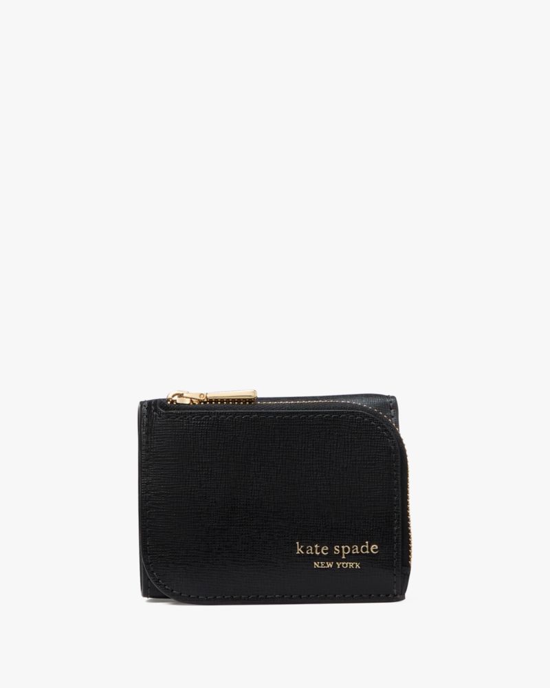 Kate Spade,デヴィン ミニ トライフォールド ウォレット,ミニ財布,ブラック