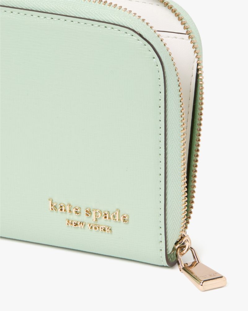 Kate Spade,デヴィン ジップ アラウンド コンチネンタル ウォレット,長財布,ピスタチオアイス