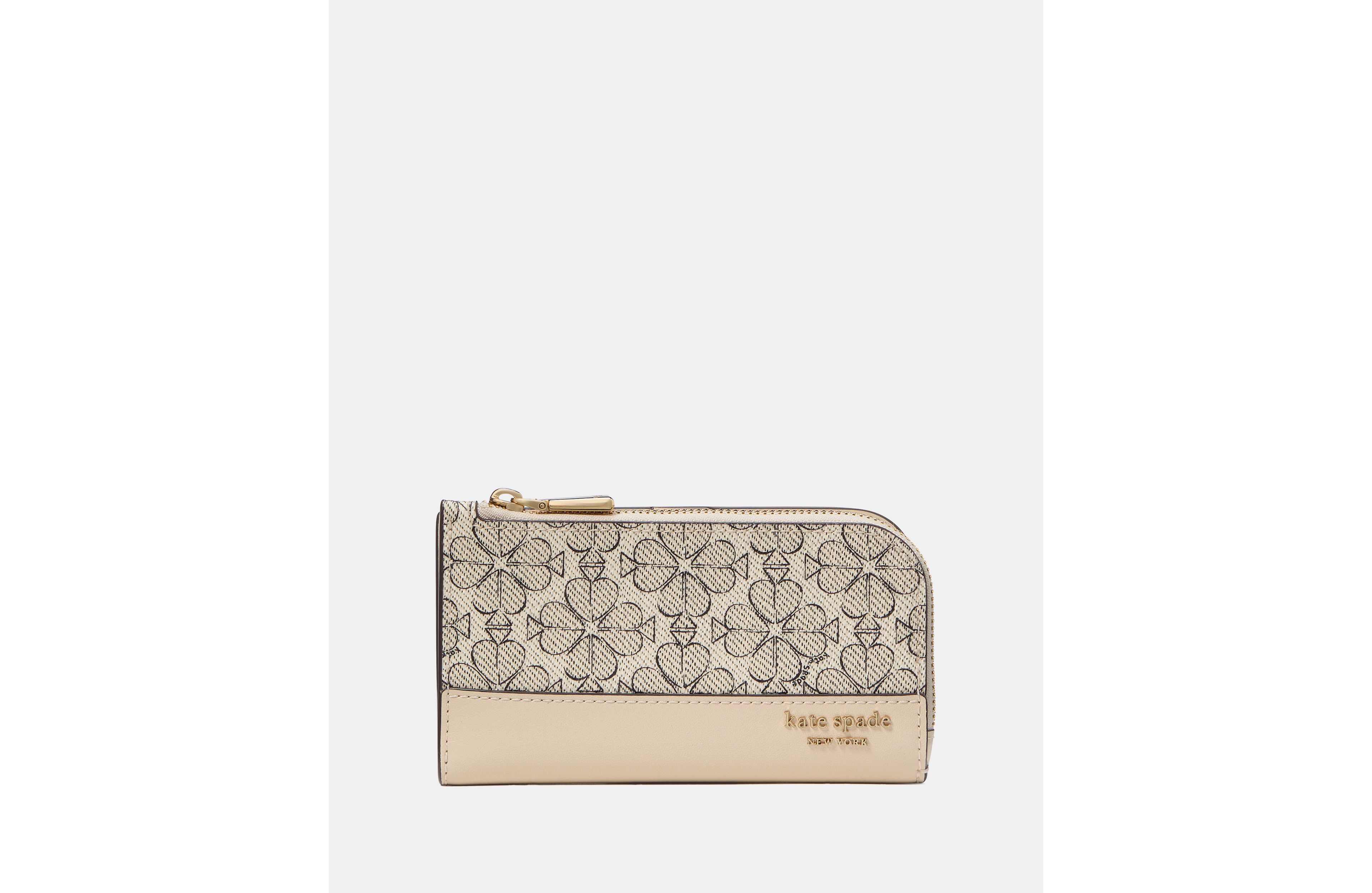Spade Flower Small Slim Bifold Wallet