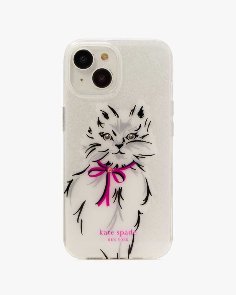 Kate Spade,Whiskers iPhone 15 Case,