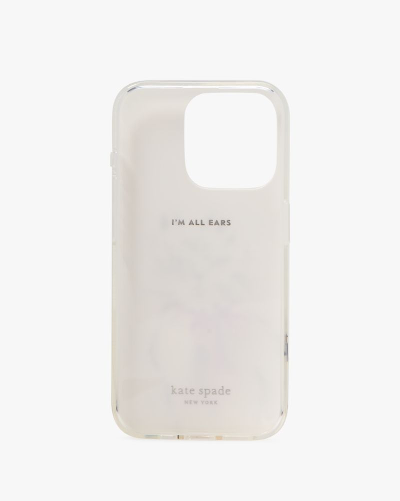 Kate Spade,Whiskers iPhone 15 Pro Case,