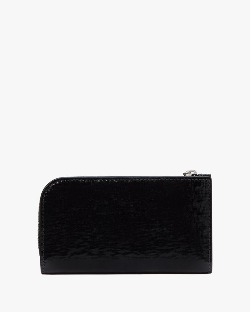 Kate Spade,ウィスカーズ スモール スリム バイフォールド ウォレット,ミニ財布,ブラック