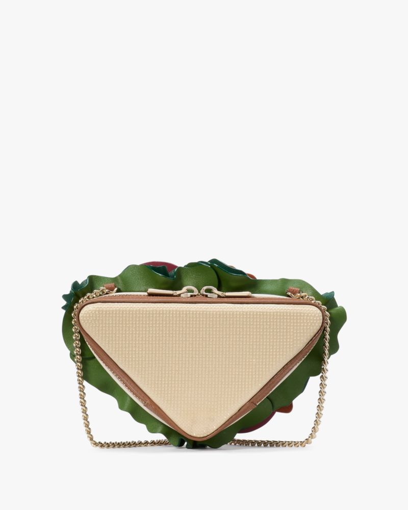 Kate Spade,Glamwich Embellished Micro Crossbody,Crossbody,Crystal,3D Embellishment,Applique,Day Party,Multi Color