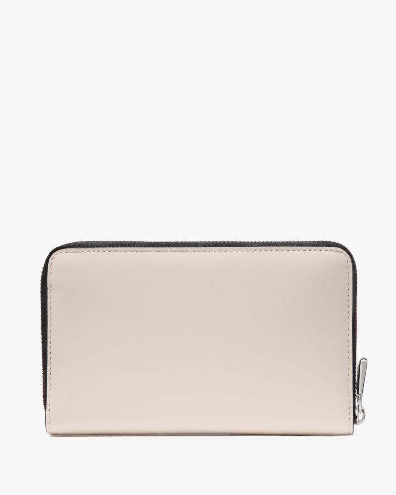 Kate Spade,ラベル ミディアム ジップ アラウンド ウォレット,