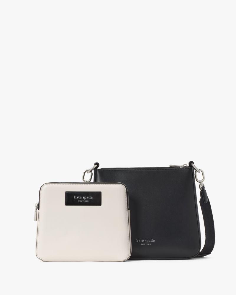 Kate Spade,Label 3-in-1 Crossbody,