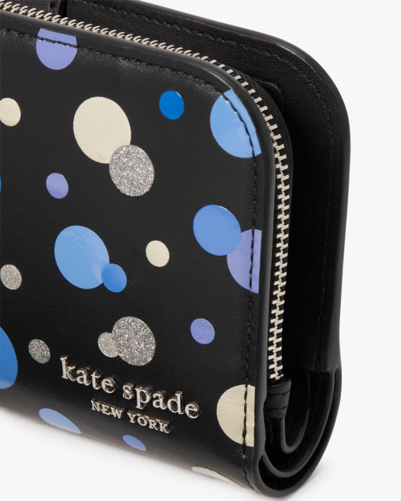 Kate Spade,デヴィン スペース ドット ミディアム  バイフォールド ウォレット,ミニ財布,