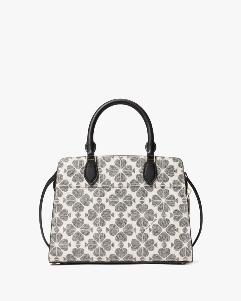Kate Spade,Signature Spade Flower Small Satchel,Satchel,Metal Material,PVC,Day Party,Multi Color