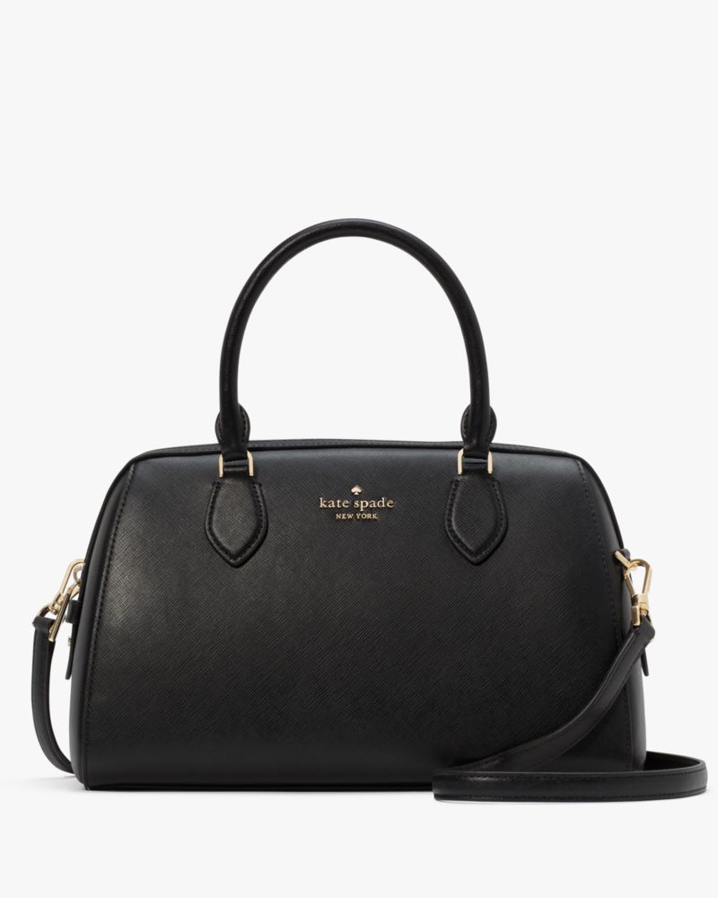 Kate Spade,Madison Large Dolly Duffle Crossbody,Black