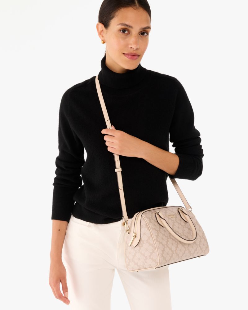 Signature Spade Flower Large Dolly Duffle Crossbody | Kate