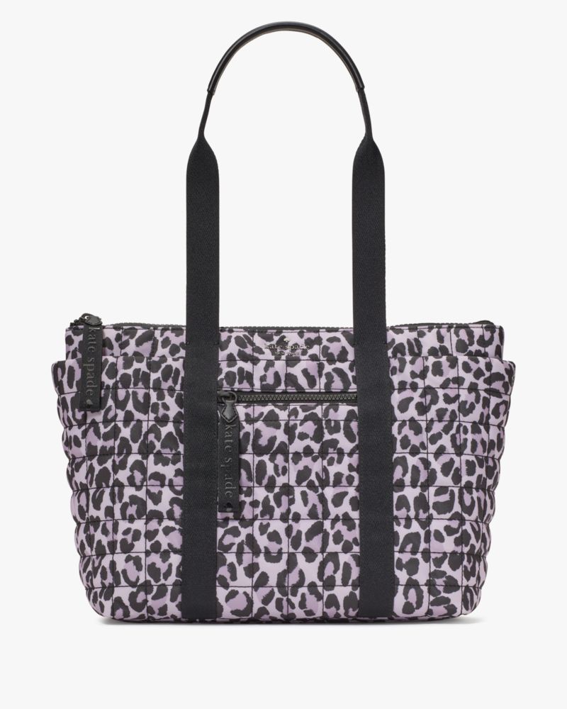 Kate Spade,Camden Spotted Leopard Medium Tote,Multi Color