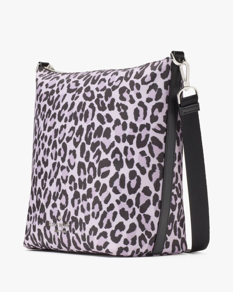 Kate Spade,Chelsea Spotted Leopard Large Duffle Crossbody,