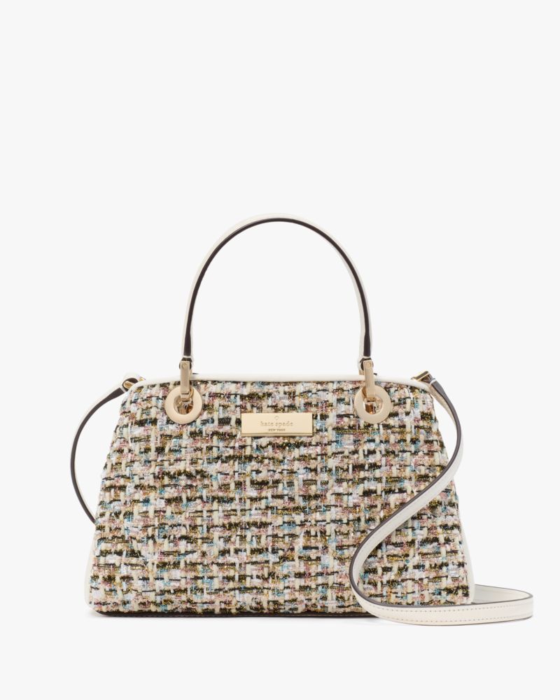 Kate Spade,Carey Tinsel Tweed Small Sullivan Satchel,