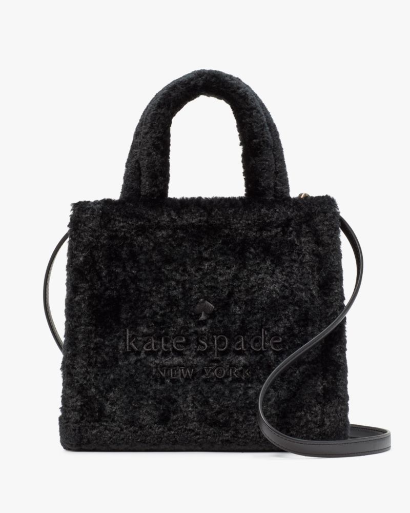 Kate Spade,Ellie Faux Fur Small Tote,