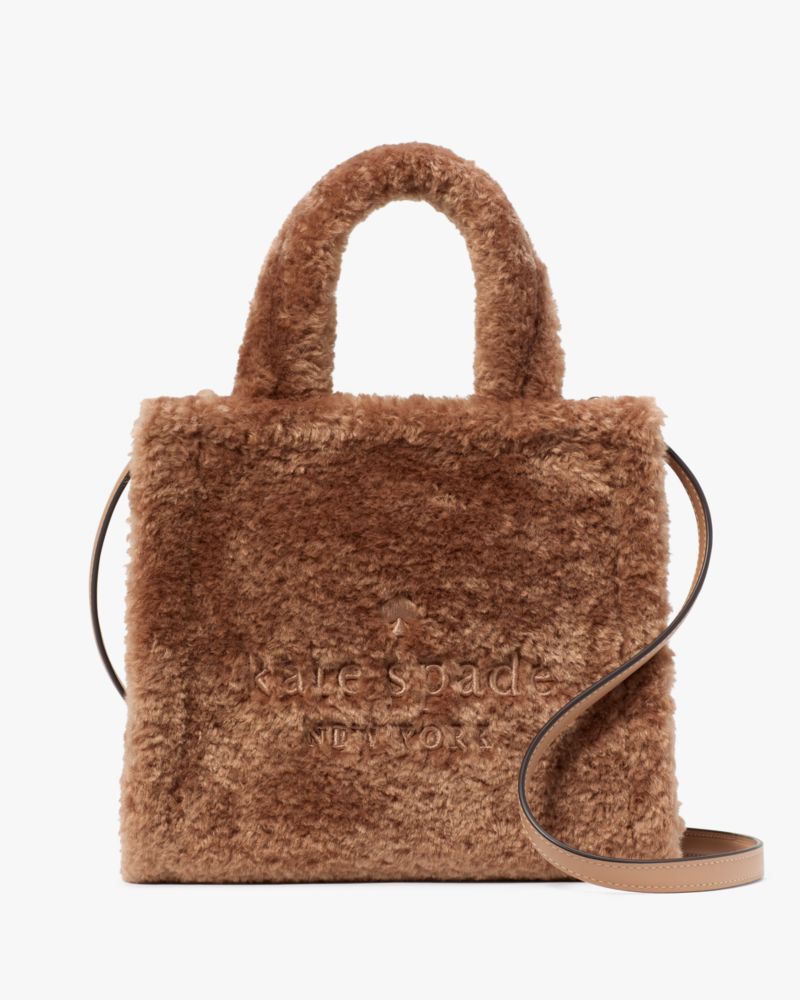 Kate Spade,Ellie Faux Fur Small Tote,