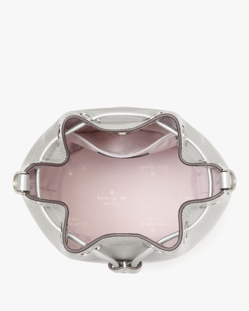 Kate Spade,Rosie Metallic Small Bucket Bag,
