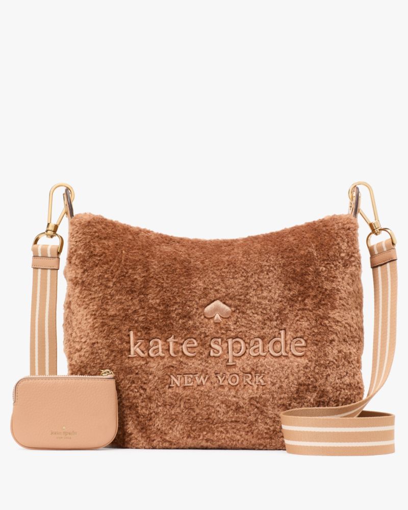 Kate Spade,Rosie Faux Fur Medium Crossbody,