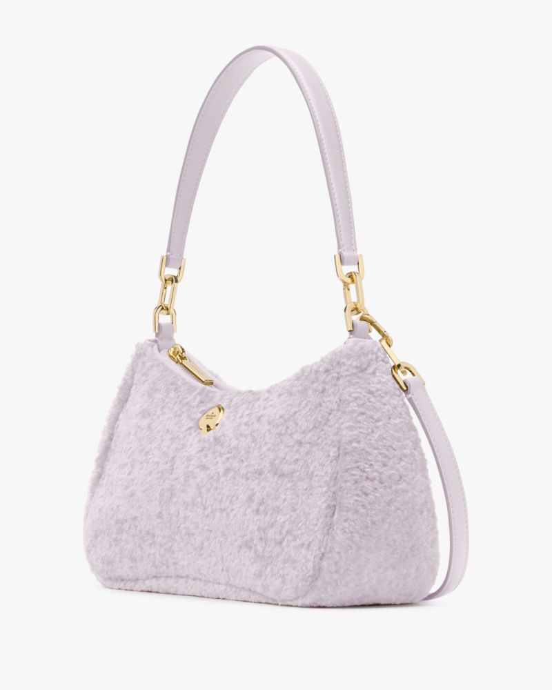 Kate Spade,Kayla Faux Fur Small Convertible Shoulder Bag,