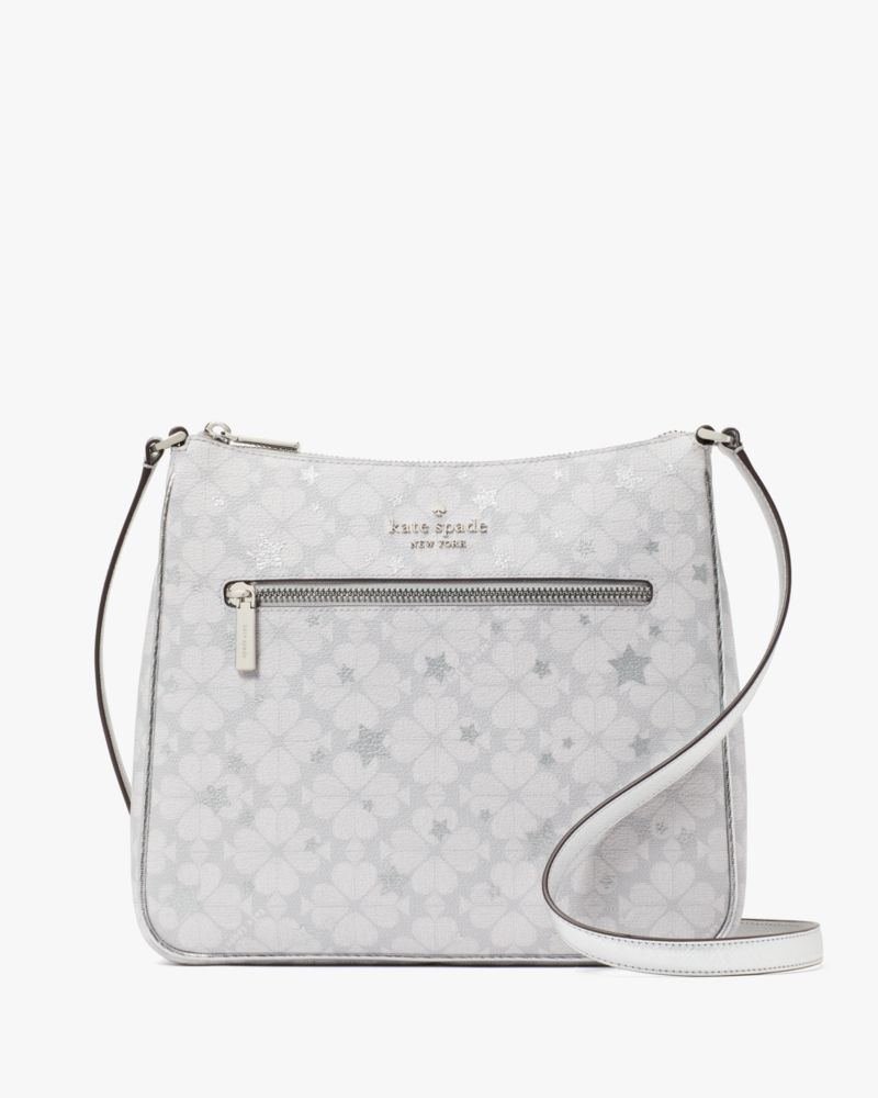 Kate Spade,Spade Flower Star Toss Large Swingpack Crossbody,