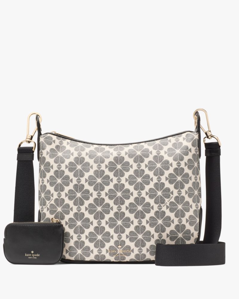 Kate Spade,Signature Spade Flower Pvc Large Crossbody,