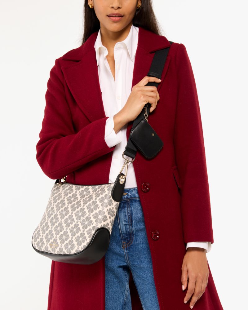 ショルダーバッグ・ポシェット Kate Spade Signature Spade Flower PVC Large Crossbody KI910 Signature Spade Flower Pvc Large Crossbody | Kate Spade Outlet