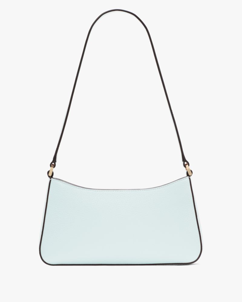 Kate Spade,Julia Small Shoulder Bag,Leather,Shoulder Bag,Logo,Metal,Casual,Blue