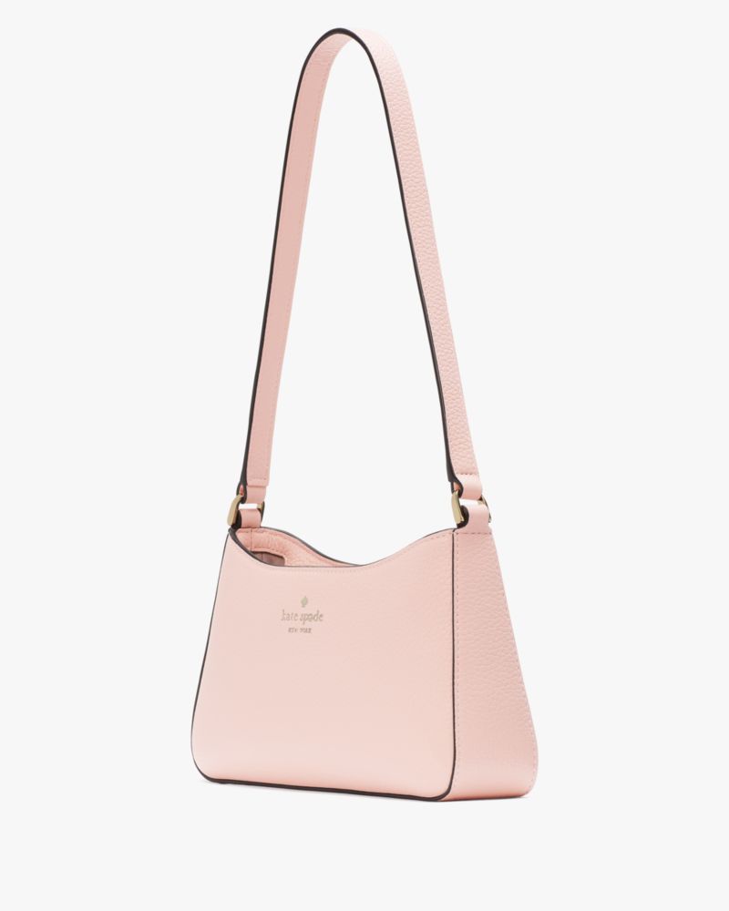 Kate Spade,Julia Small Shoulder Bag,Leather,Shoulder Bag,Metal,Logo,Casual,Pink