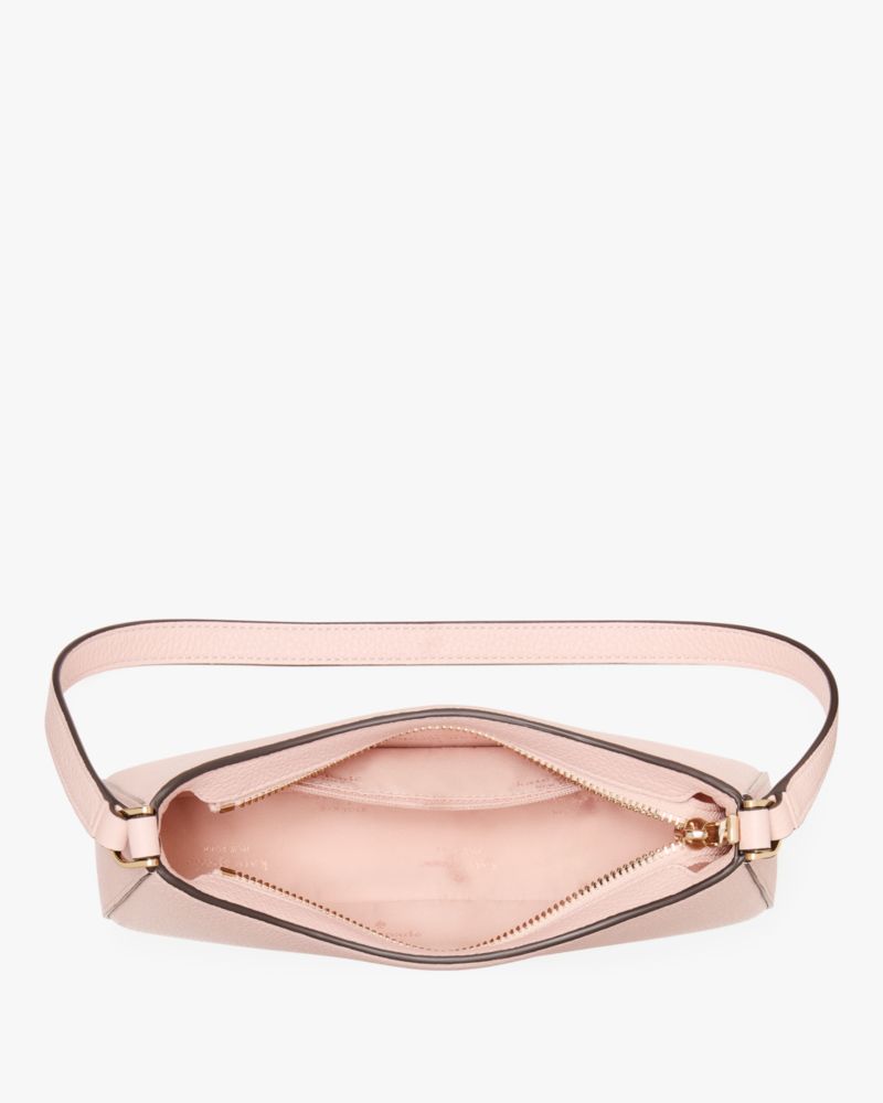 Kate Spade,Julia Small Shoulder Bag,Leather,Shoulder Bag,Metal,Logo,Casual,Pink