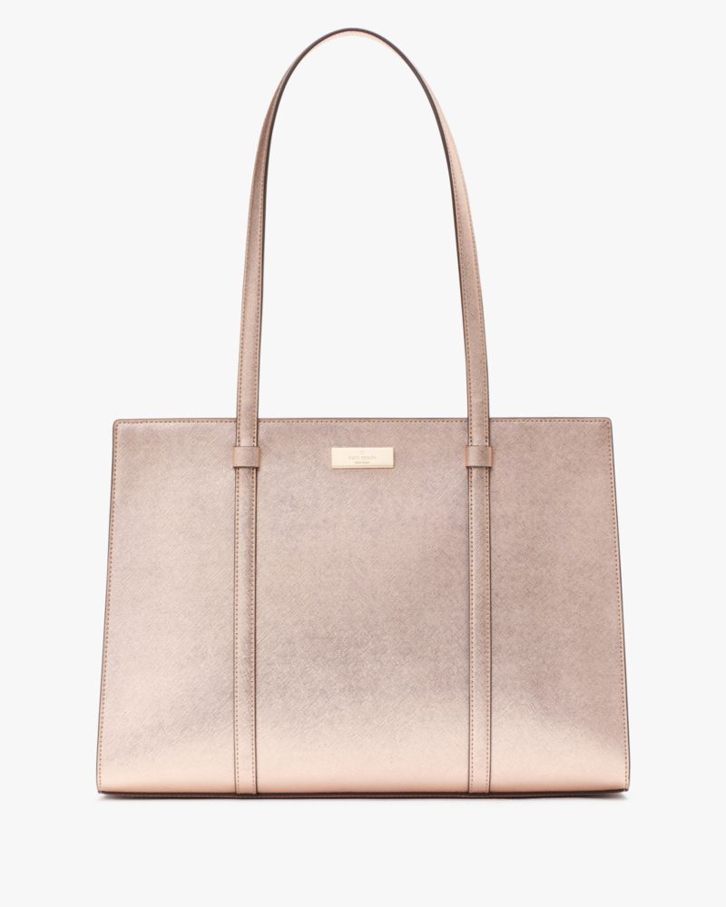 Kate spade rose gold tote on sale