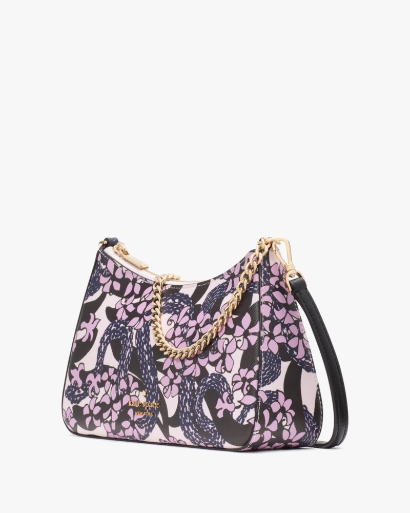 Kate Spade,Madison Snake Garden Medium Convertible Crossbody,