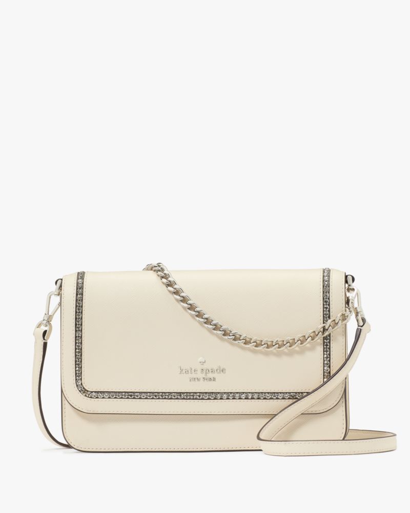 Kate Spade,Madison Willow Medium Flap Convertible Crossbody,