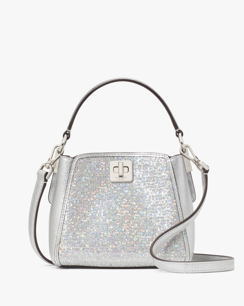 Kate Spade,Phoebe Glitter Mini Top Handle Crossbody,