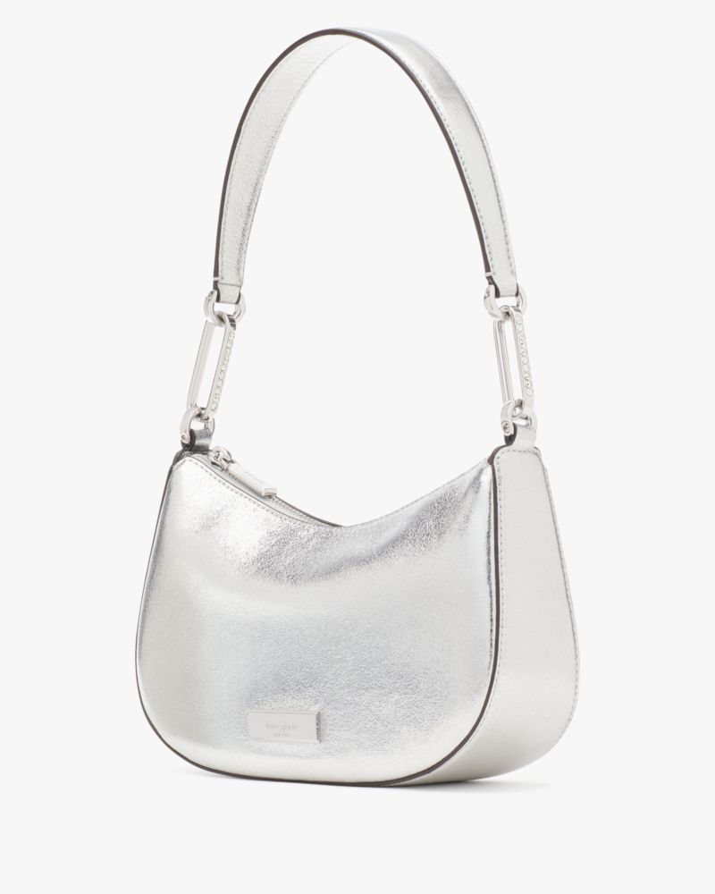 Kate Spade,Nina Metallic Shoulder Bag,