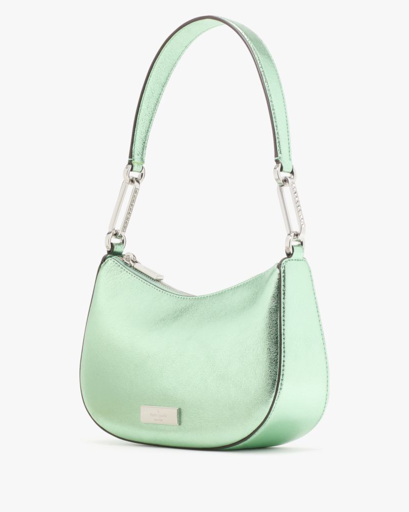 Kate Spade,Nina Metallic Shoulder Bag,