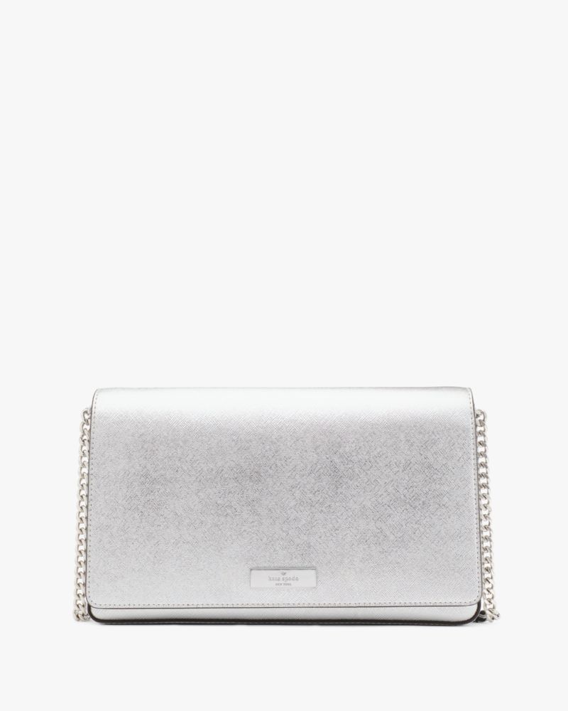 Kate Spade,Kenzie Metallic Small Convertible Crossbody,