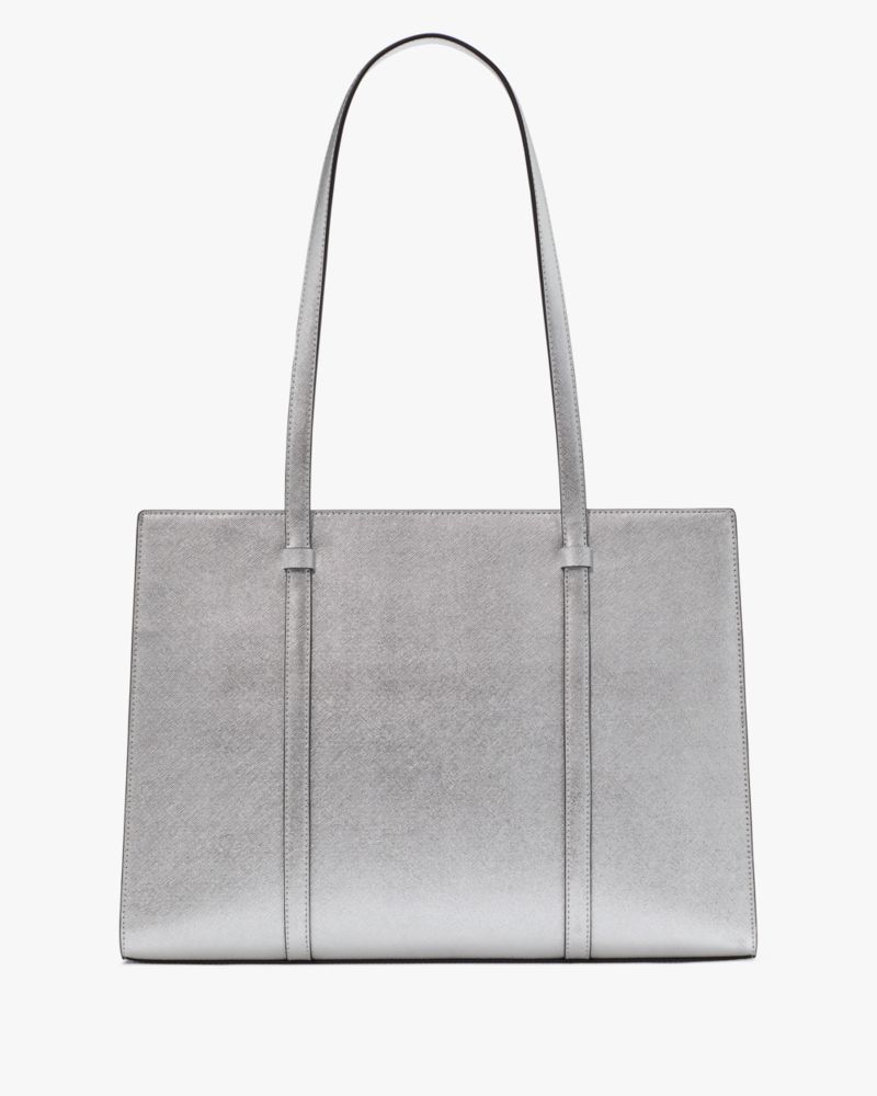 Kate Spade,Kenzie Metallic Large Tote,
