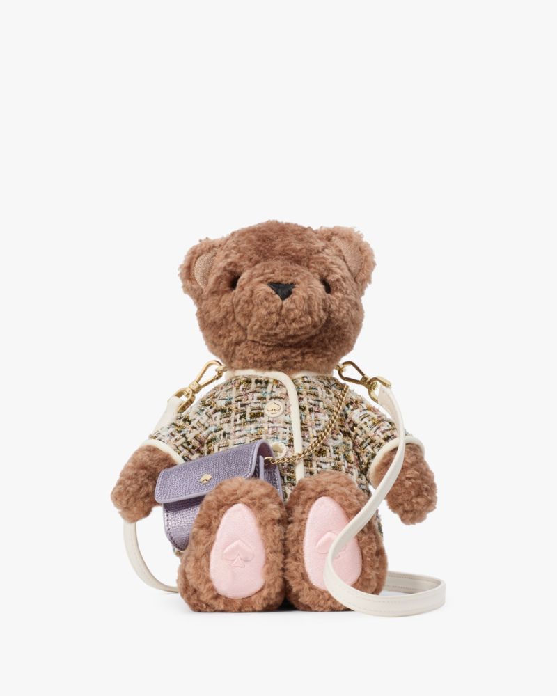 Kate Spade,Oh What Fun 3D Teddy Bear Crossbody,