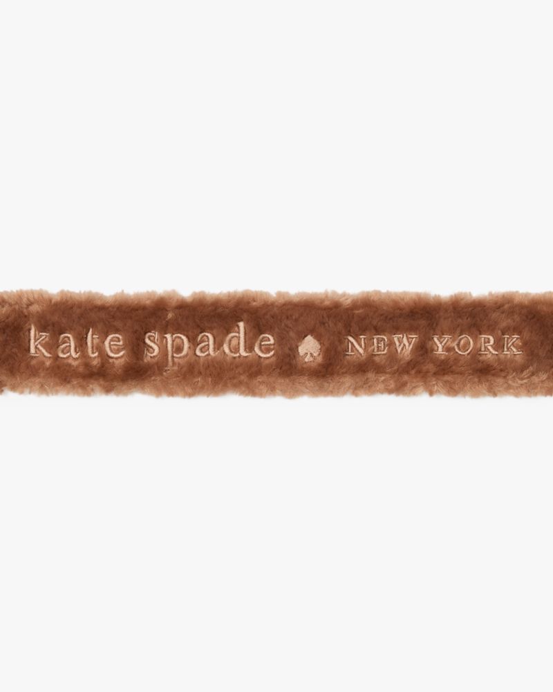 Kate Spade,Faux Fur Bag Strap,