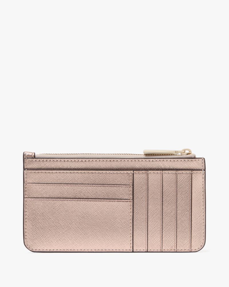 Kate Spade,Kenzie Limited Edition Metallic Large Slim Card Holder,