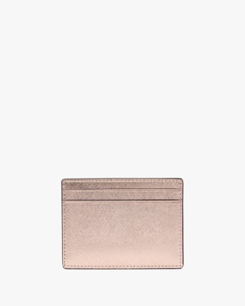 Kate Spade,Kenzie Limited Edition Metallic Small Slim Card Holder,