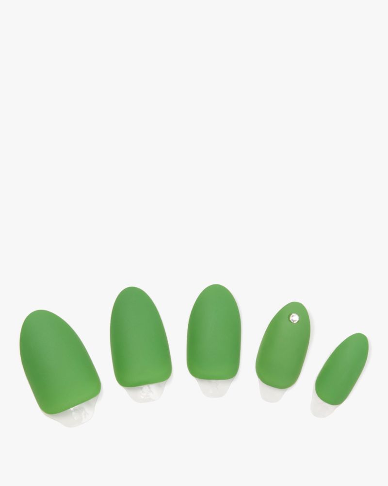 Kate Spade,Impress Press-on Nails,Green