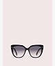 Kate Spade,kiyanna sunglasses,sunglasses,Black / Glitter