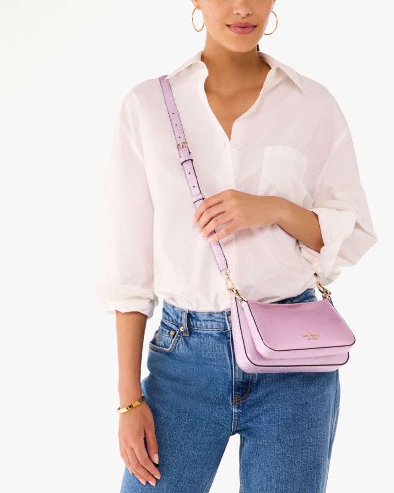 Kate Spade,Duet Patent Crossbody Duo,