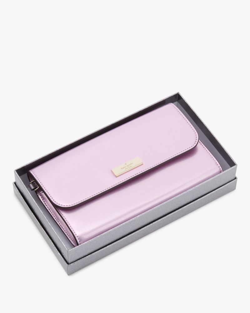 Kate Spade,Kenzie Boxed Medium Flap Wristlet,