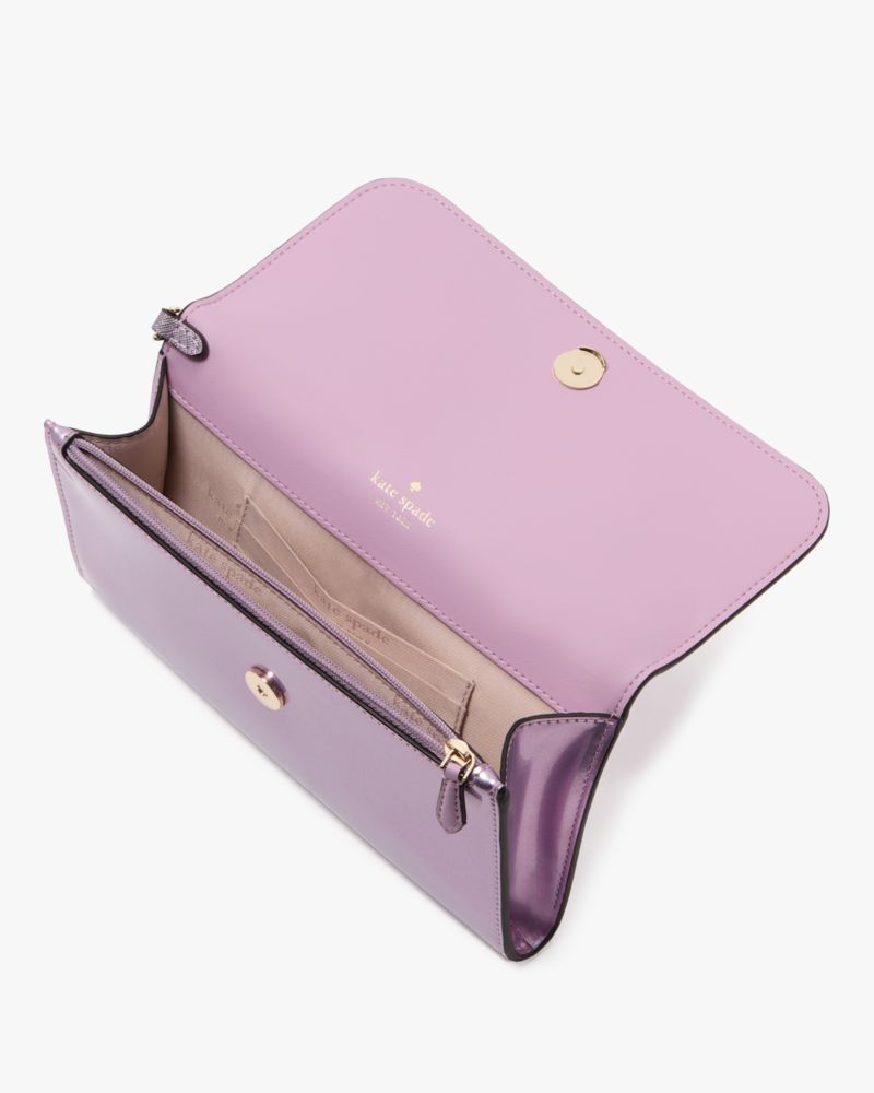 Kate Spade,Kenzie Boxed Medium Flap Wristlet,Pink